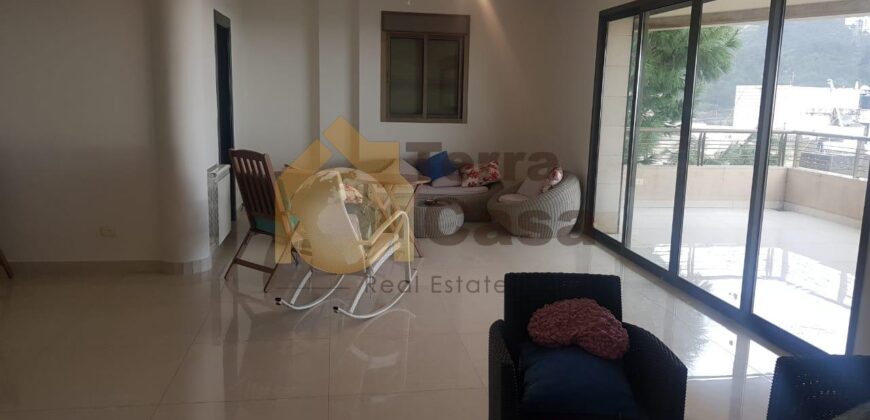 brand new apartment in bsalim, sea and mountain view for rent