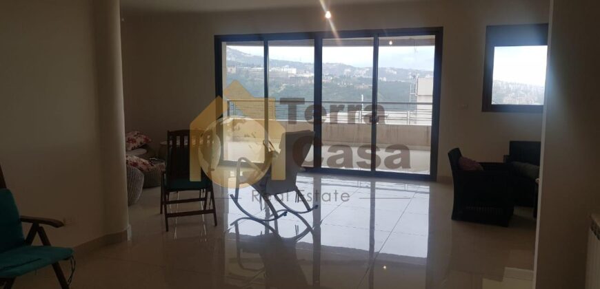 brand new apartment in bsalim, sea and mountain view for rent