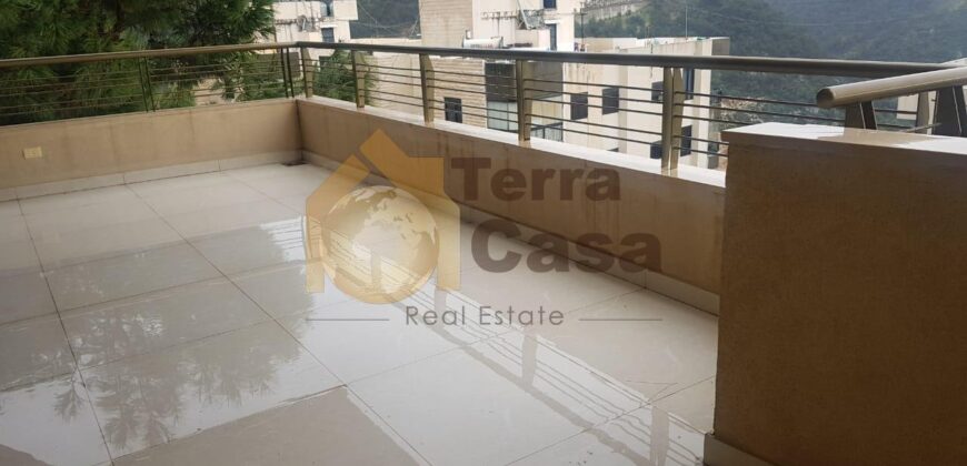 brand new apartment in bsalim, sea and mountain view for rent