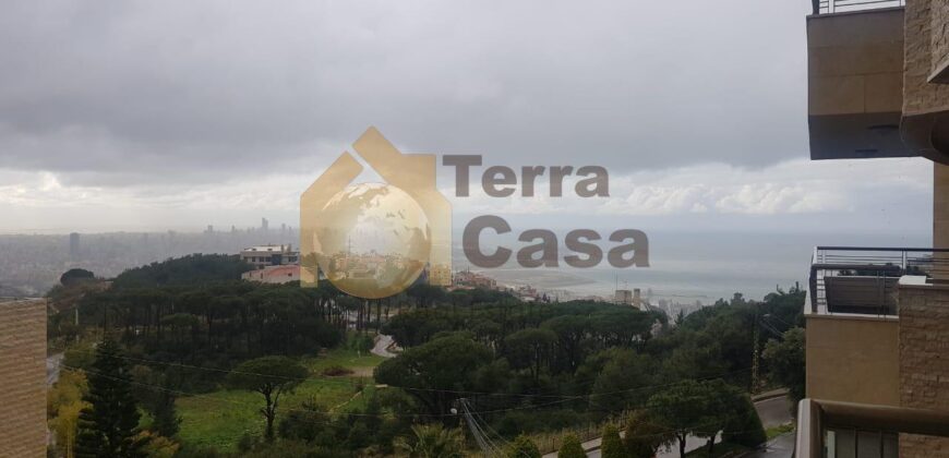 brand new apartment in bsalim, sea and mountain view for rent