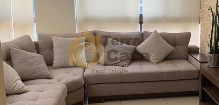 fully decorated apartment in zouk mosbeh for sale