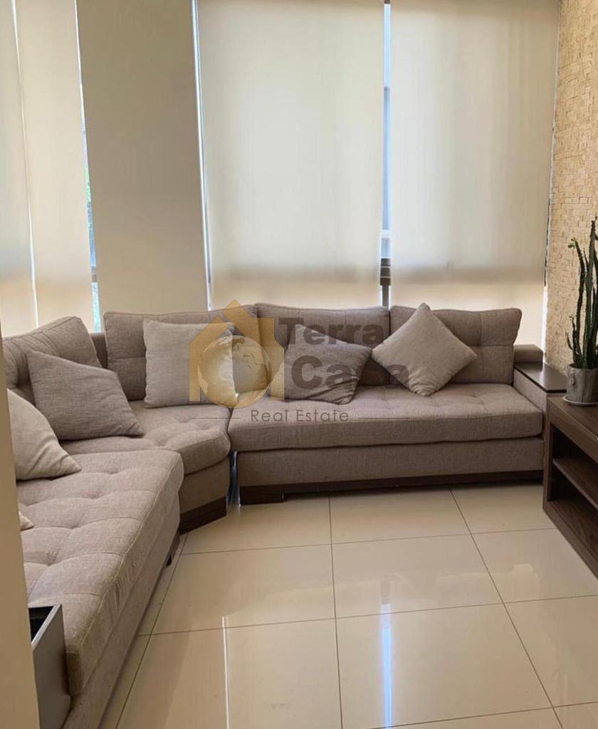 fully decorated apartment in zouk mosbeh for sale