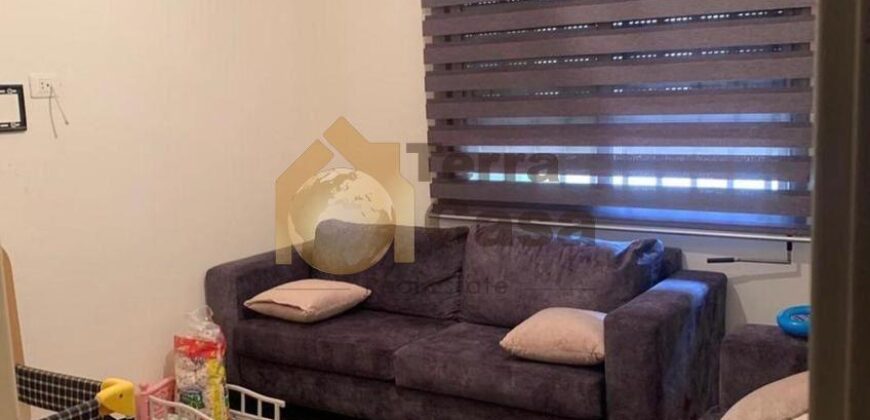 fully decorated apartment in zouk mosbeh for sale