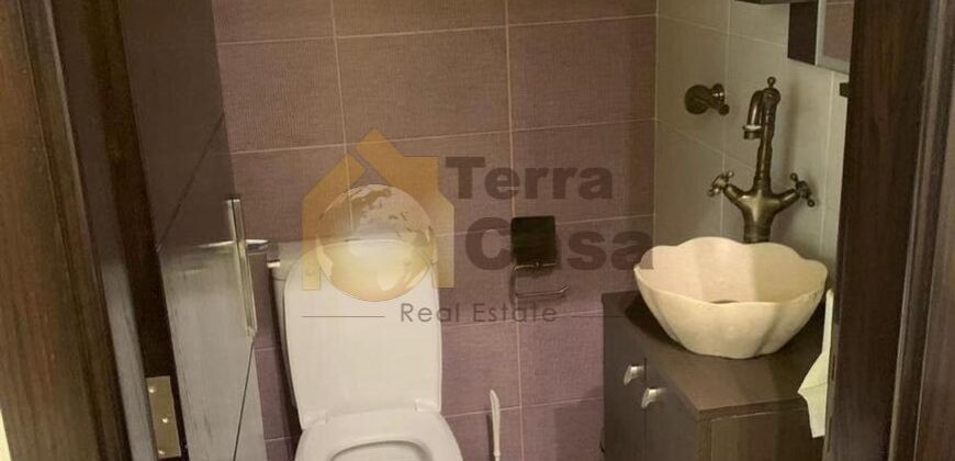 fully decorated apartment in zouk mosbeh for sale