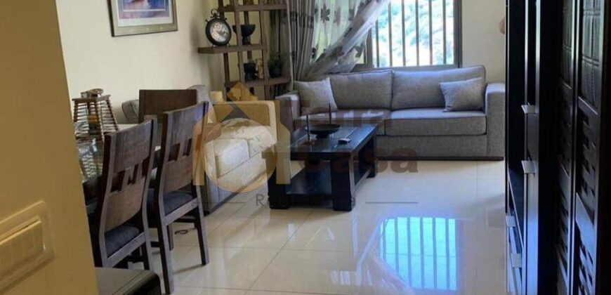 fully decorated apartment in zouk mosbeh for sale