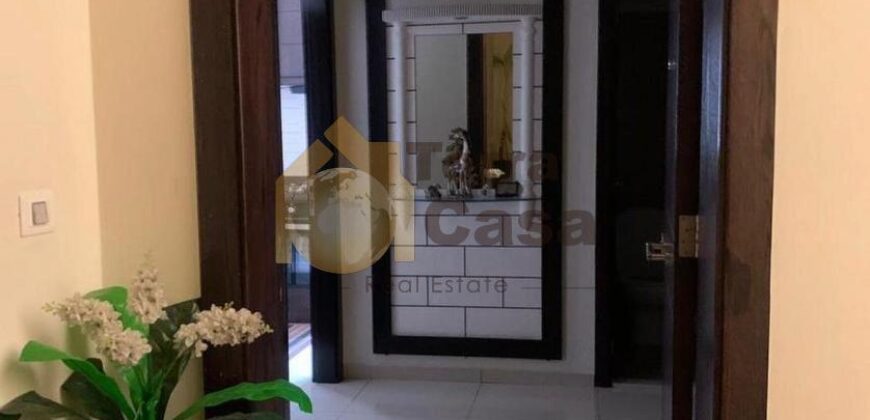 fully decorated apartment in zouk mosbeh for sale