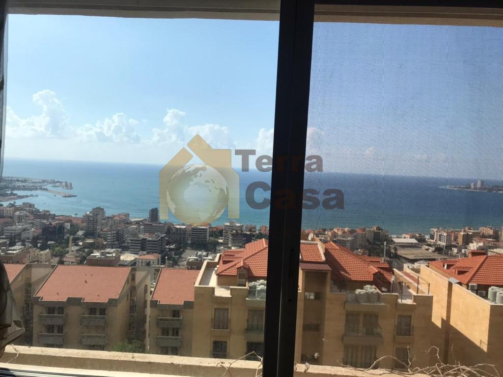 apartment in haret sakhr with panoramic view for sale