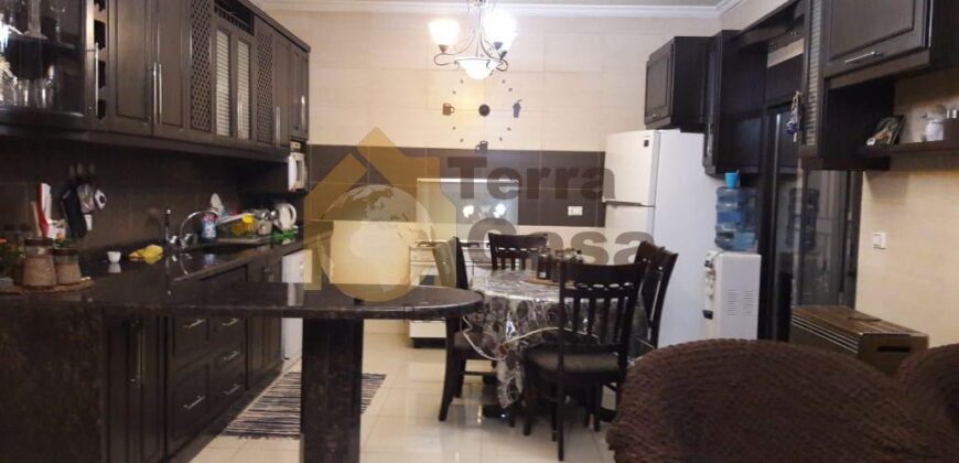 apartment in dhour zahle for rent prime location with garden
