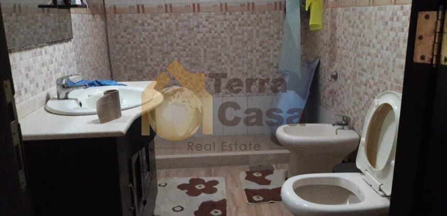 apartment in dhour zahle for rent prime location with garden
