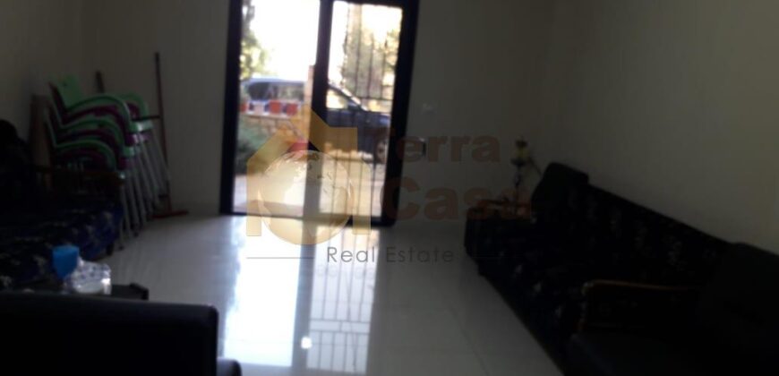 apartment in dhour zahle for rent prime location with garden