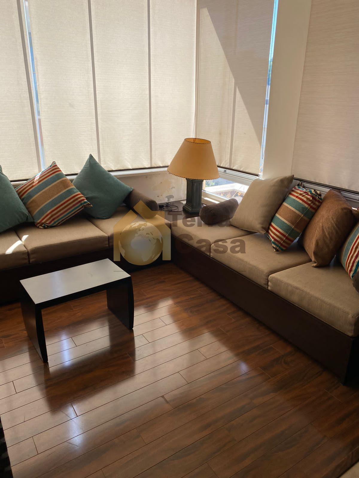 furnished apartment super deluxe in mar takla hazmiyeh for rent