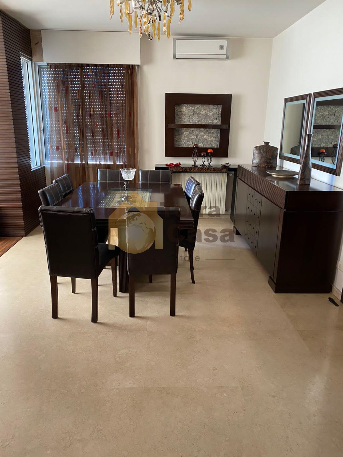 furnished apartment super deluxe in mar takla hazmiyeh for rent