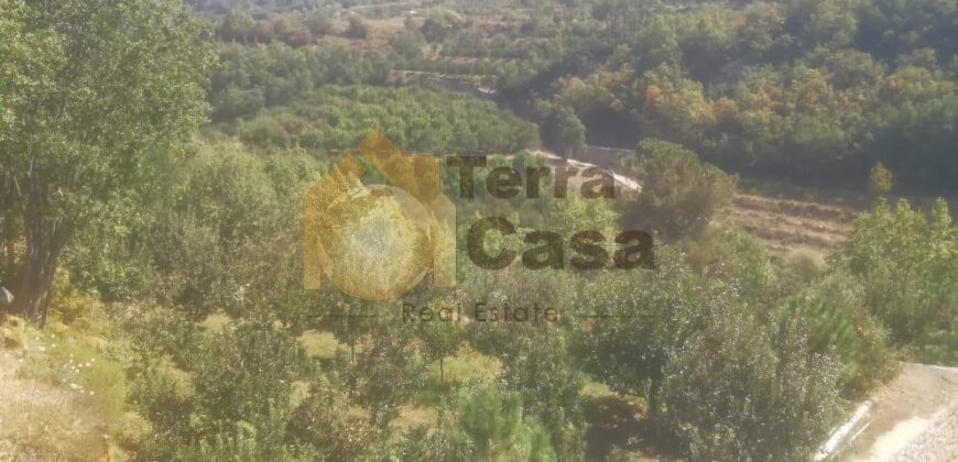 land in kfardebian with a nice view for sale