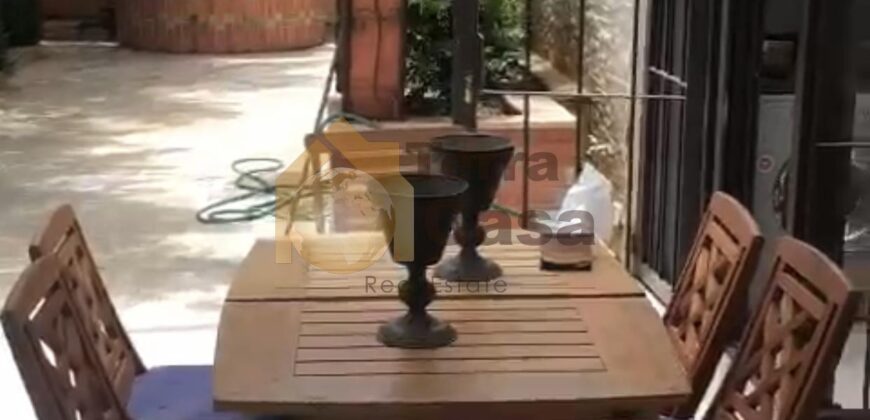 fully furnished apartment in baabdat with terrace for rent