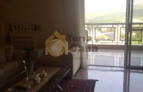 fully furnished apartment in mazraat yachouh for rent