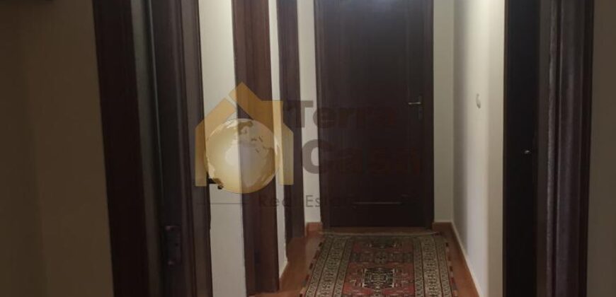 fully furnished apartment in mazraat yachouh for rent