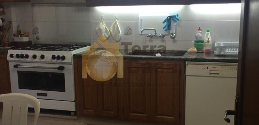 fully furnished apartment in mazraat yachouh for rent