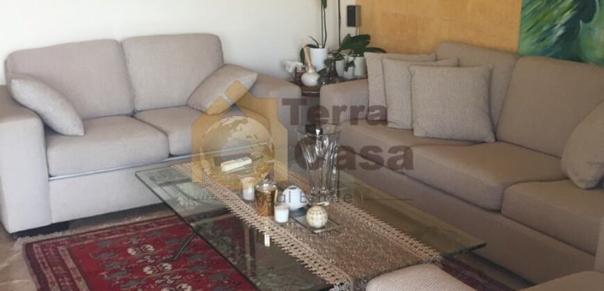 fully furnished apartment in mazraat yachouh for rent