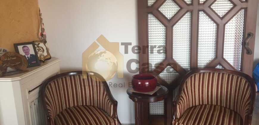 fully furnished apartment in mazraat yachouh for rent