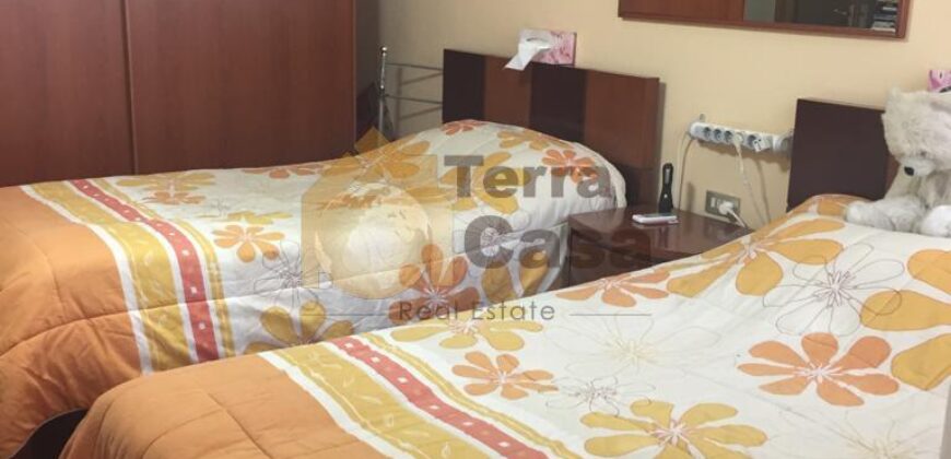 fully furnished apartment in mazraat yachouh for rent