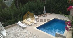 baabdat fully furnished apartment 240m with 500m garden & pool for rent #4615