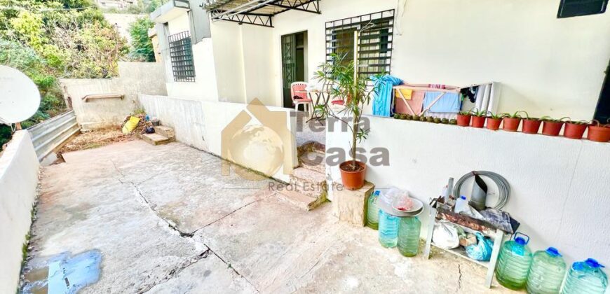 ain saadeh apartment for sale with terrace, nice view