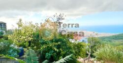 ain saadeh apartment for sale with terrace, nice view