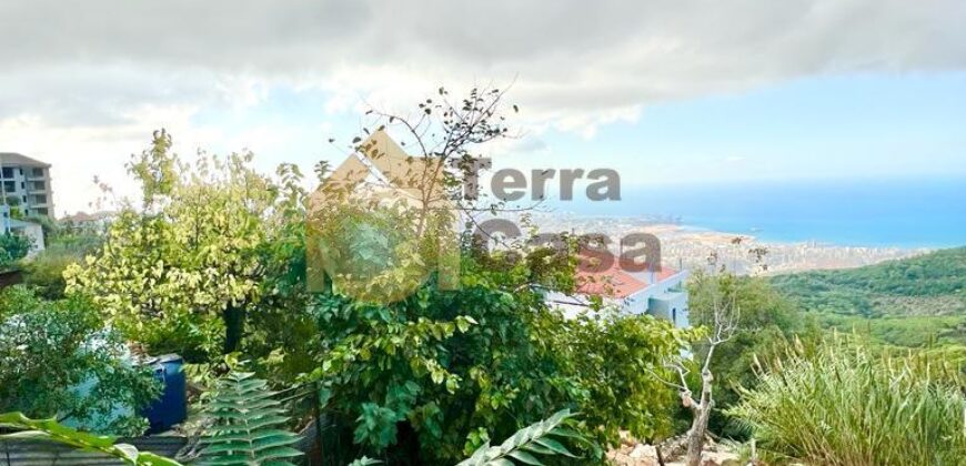 ain saadeh apartment for sale with terrace, nice view