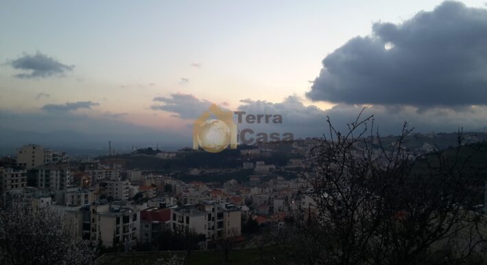 zahle land 2216 sqm panoramic unblock able view with uncompleted villa #141