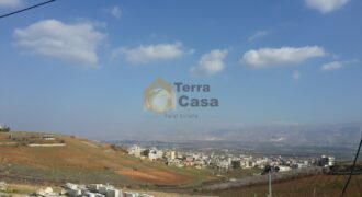 Land for sale in zahle located in a luxurious neighborhood for sale with open view