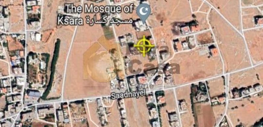 land in ksara 857 sqm prime location for sale Ref#4665