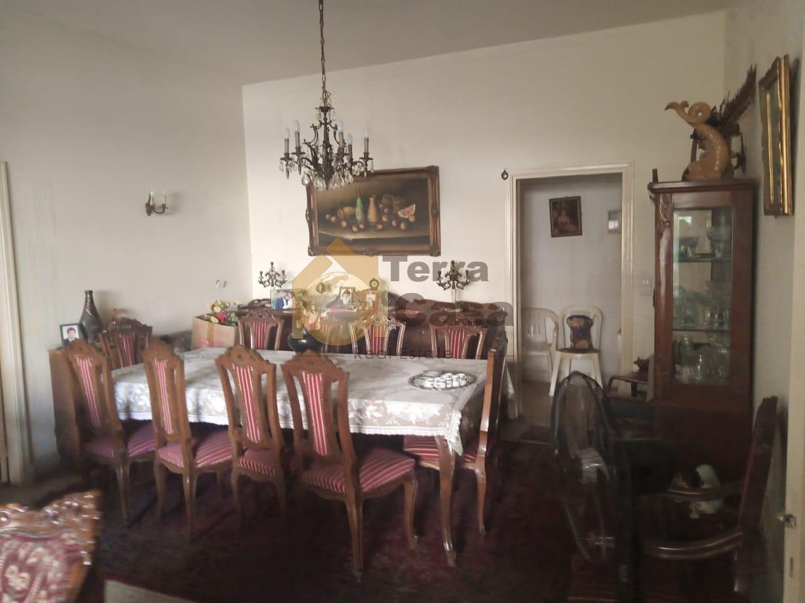 fully furnished apartment in achrafieh with terrace 100 sqm for sale