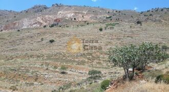 land for sale in zahle  touaite with open view .