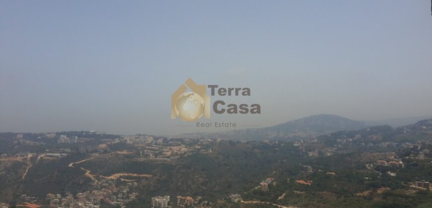 apartment for sale in Boutchay brand new with open sea and mountain view .