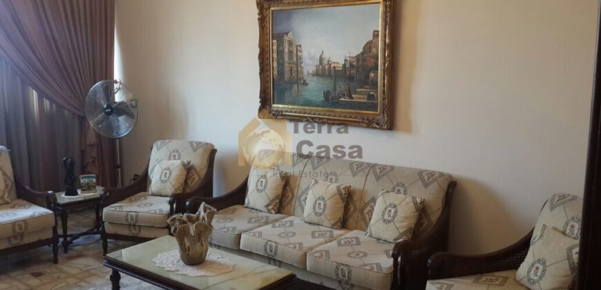 Chtaura fully furnished apartment for rent .