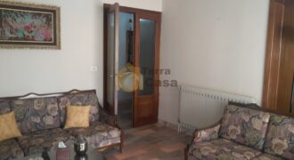 apartment for sale in zahle Ksara fully decorated  in a prime location