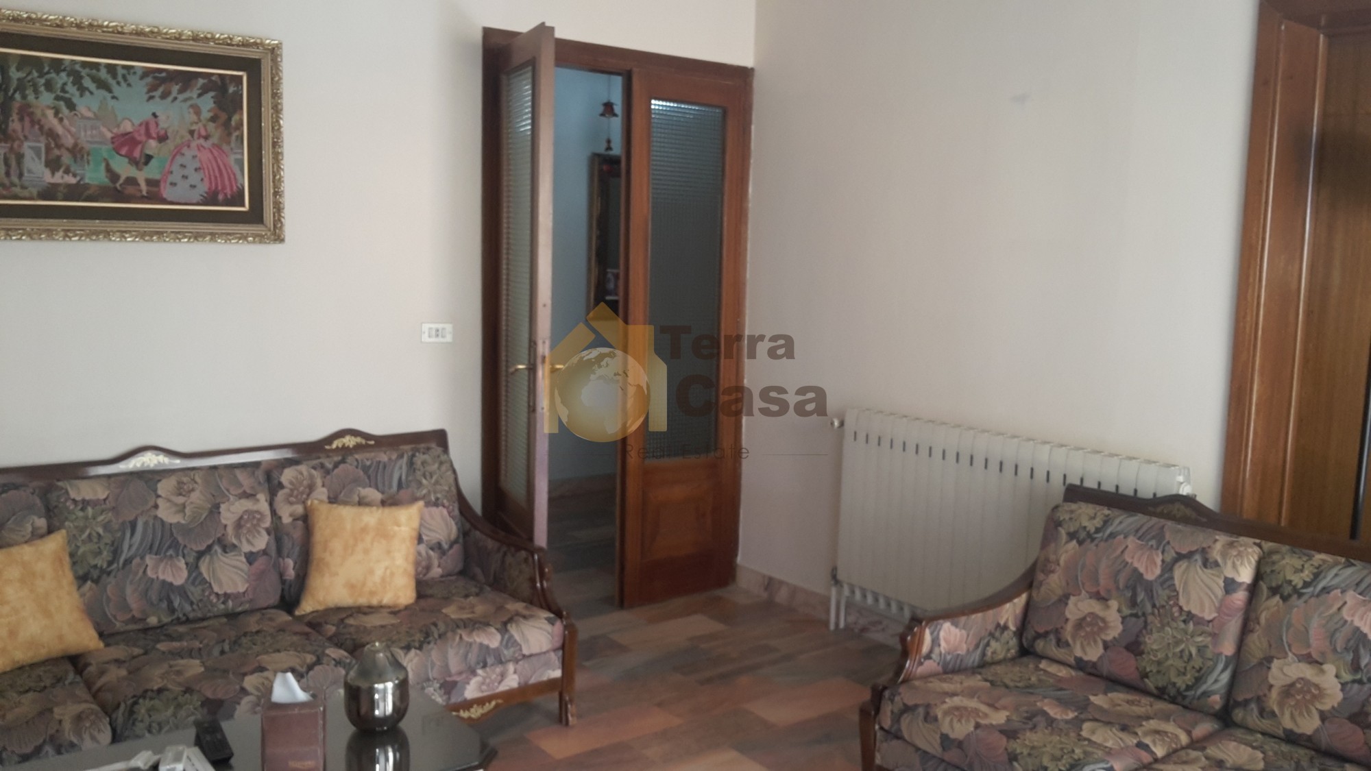 apartment for sale in zahle Ksara fully decorated  in a prime location