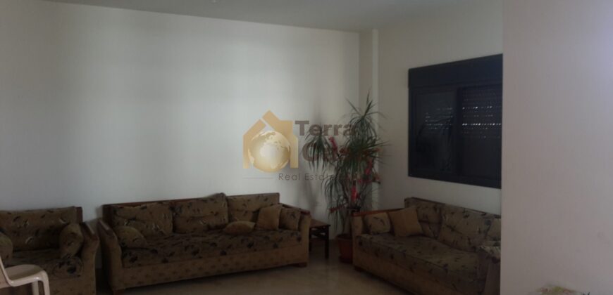 Zekrit fully furnished apartment with open view .