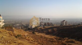 Zahle ksara land with unblock able view . Ref# 502