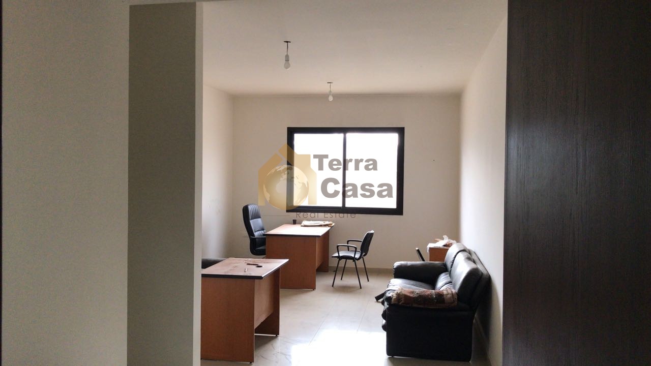 Ksara office prime location for rent .