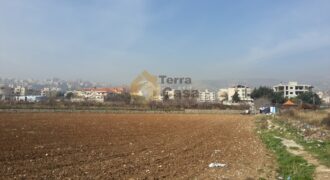 land for sale in zahle close to the highway suitable for residential project.