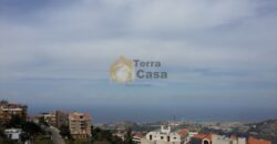 Brand new duplex in Kornet chehwane with open sea and mountain view .