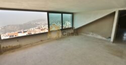 Brand new duplex in Kornet chehwane with open sea and mountain view .