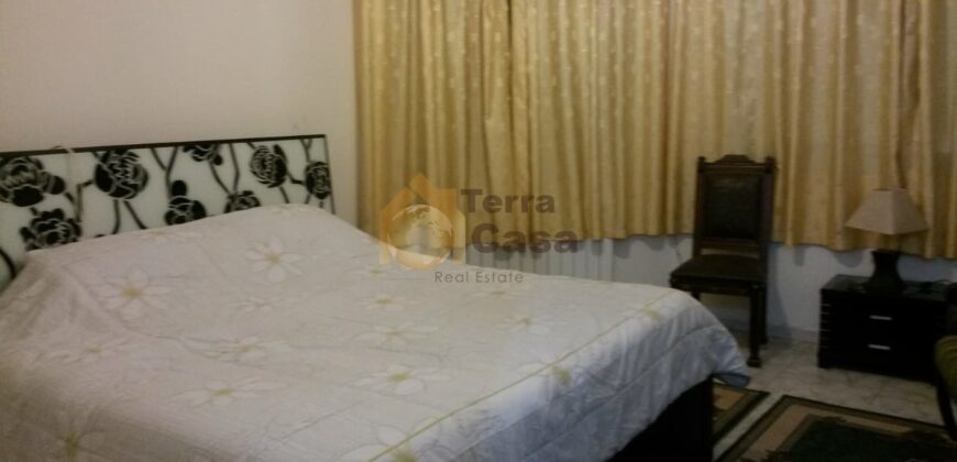 Apartment for rent in Dbayeh fully furnished with open sea view