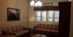 apartment for rent in zahle haouch el omara fully furnished .