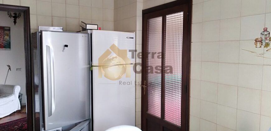 Mansourieh fully furnished apartment for rent Ref#597