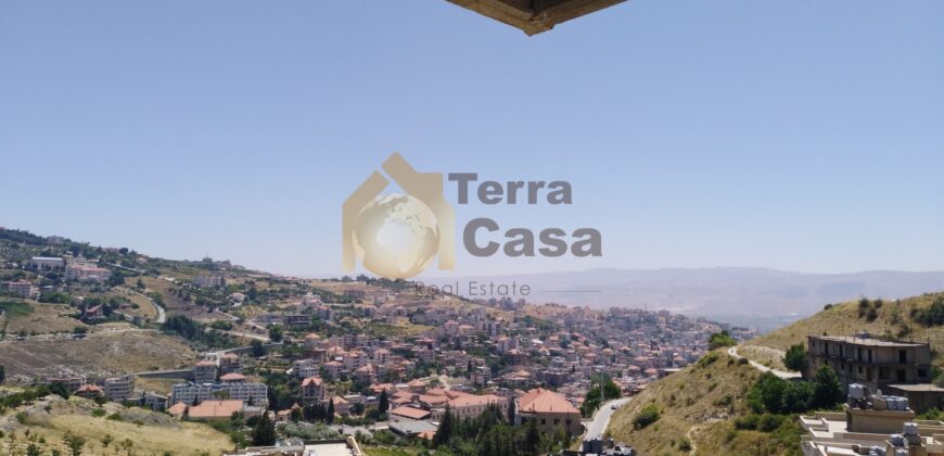 Apartment for sale in zahle rassieh high end finishing with panoramic view Ref#600