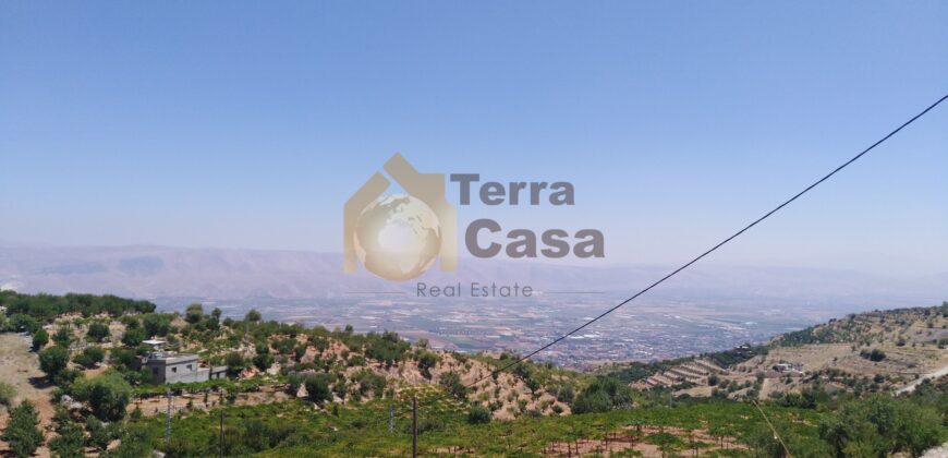 zahle wadi el arayesh land for sale . Ref#608