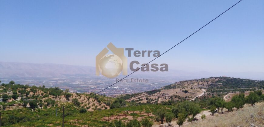 zahle wadi el arayesh land for sale . Ref#608