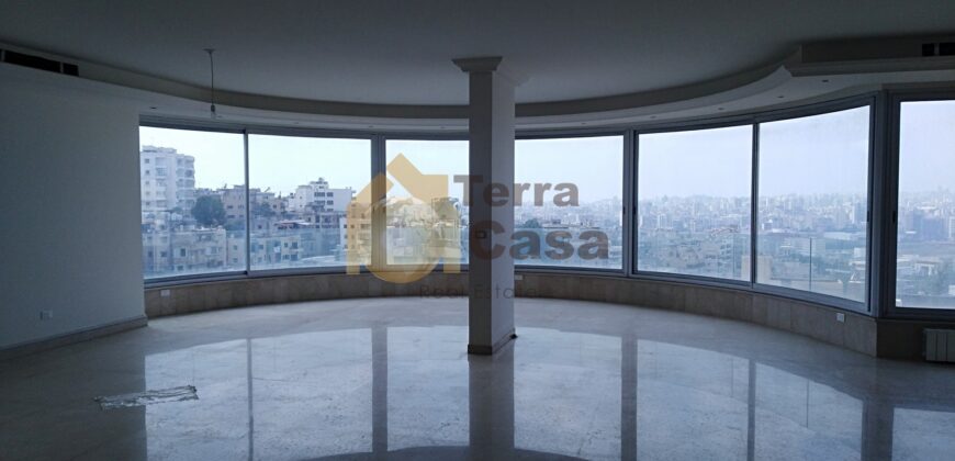 apartment for sale in Hazmieh luxurious new with open view for sale .